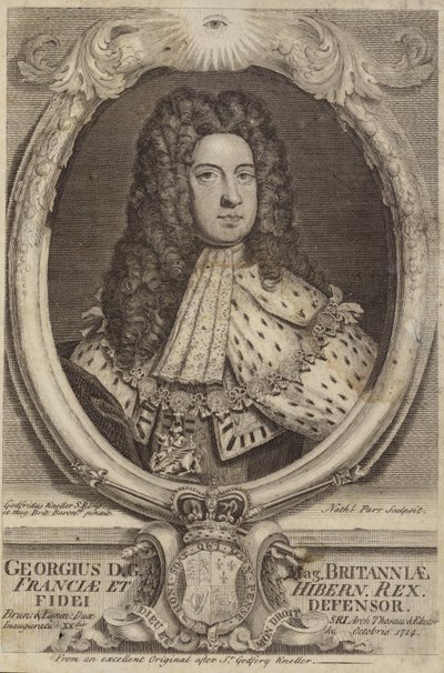 König Georg I. von Großbritannien und Irland von Godfrey Kneller